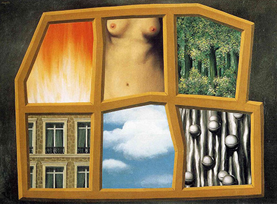 Die sechs Elemente (The Six Elements) Rene Magritte